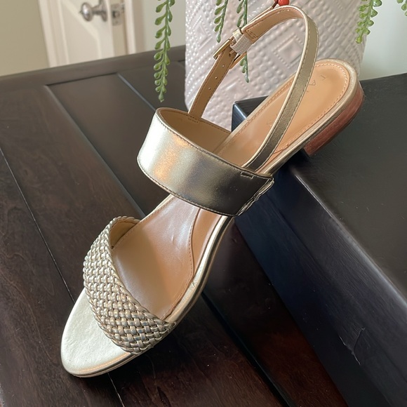 Talbots Gold Keri Braid Sandal - Picture 2 of 5